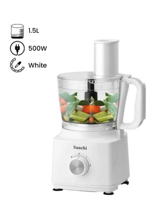 All In One Food Processor 1.5 L 500 W NL-BFC-4964-WH White - v1648914947/N44663927A_1