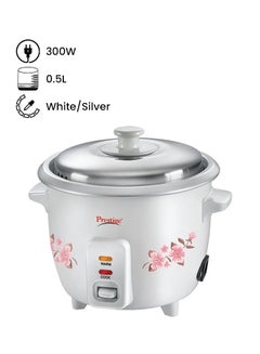 Delight Electric Rice Cooker 0.5 L 300.0 W 42208 White/Silver