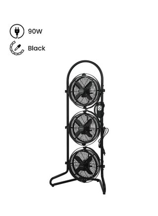Pedestal Fan With Remote Control 90.0 W TF-218BL Black - v1648914949/N49164834A_1