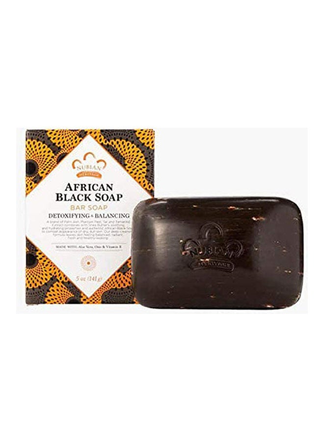 African Black Soap Bar Black 141grams