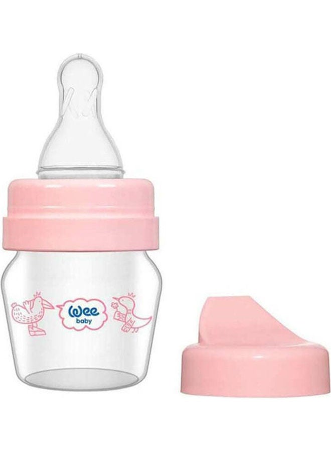Wee baby Mini Glass Sippy Bottle Set 0-6M