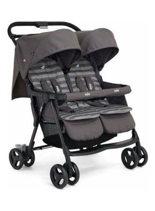 Aire Twin Dark Pewter Stroller - v1648974744/N53050645A_1