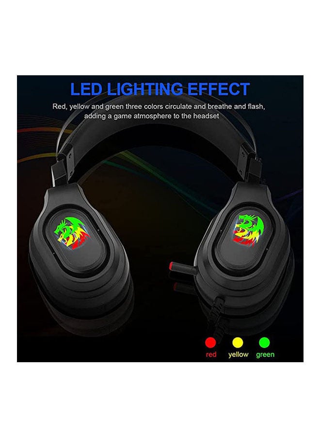 REDRAGON - H360 EPIUS Rotatable gaming Headphone - 7.1 USB Surround Sound - Noise Canceling Microphone for PC / PS4 / Xbox One - Image 1