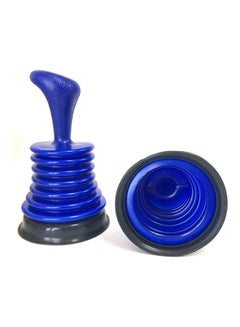 ماركة غير محددة Toilet Drain Plungers Kitchen Rubber Sink Plunger Blue  - Image 1