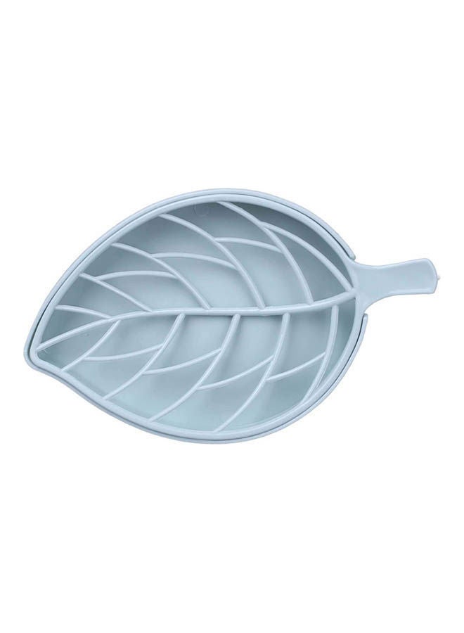 البركة صحن صابون بلاستيكي على شكل ورقة شجر - Image 3