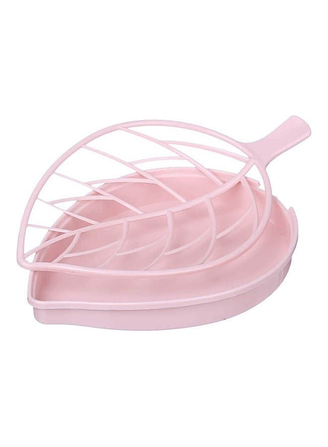 البركة صحن صابون بلاستيكي على شكل ورقة شجر - Image 2