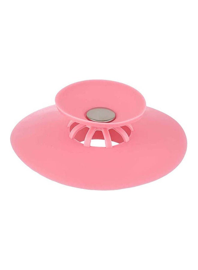 Agfa Silicone Round Basin And Tub Plug Pink  - Image 1