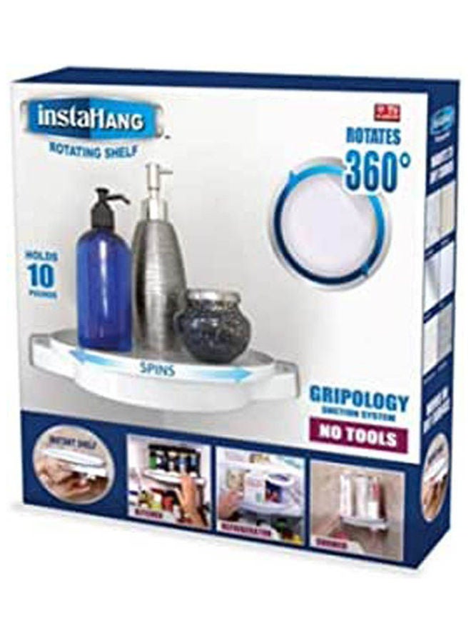 أز سين أون تي في Instahang Rotating Shelf White - Image 1