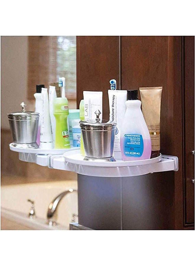 أز سين أون تي في Instahang Rotating Shelf White - Image 2