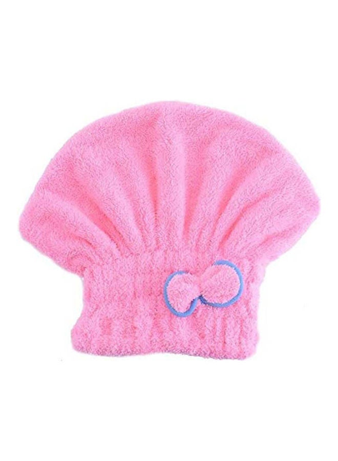 Cotton Towel For Hair Drying Pink