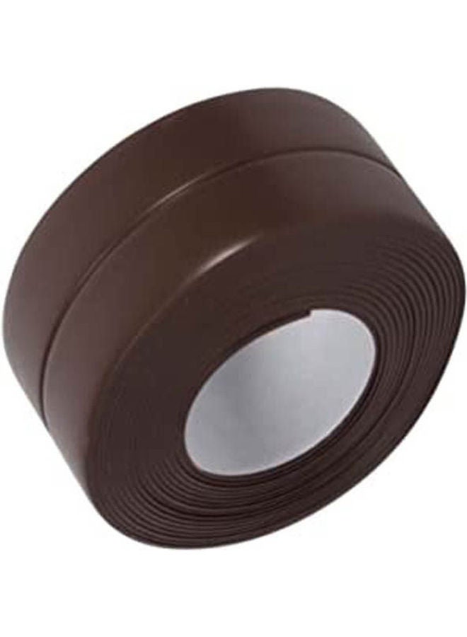 KaLaiXing Tub and Wall Caulk Strip Wall Sealing Tape Waterproof Self-Adhesive Decorative Trim Brown 