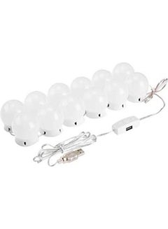 3 Color Temperature Modes Led Usb Hollywood Vanity Mirror Lights White 3 Mmeter