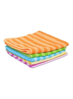 ElHelal and Golden Star Set Of 5 Cleaning Towel Multicolour  - Image 1