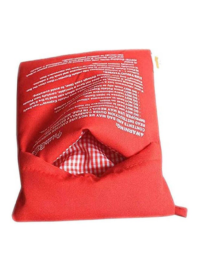 Bluelans Express Cooker Reusable Potato Baked Bag Red  - Image 1