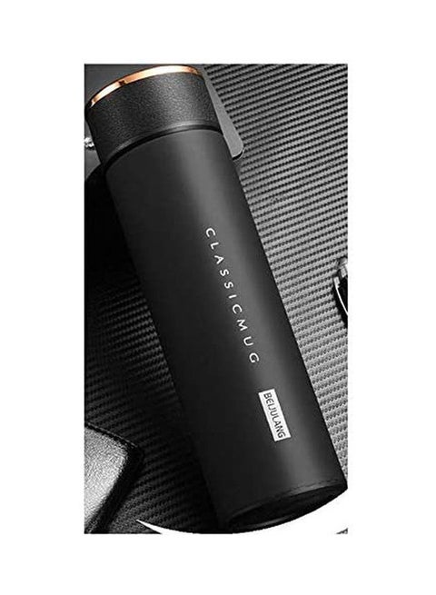 Coffee Cup With Touch Screen To Display The Temperature Black 500ml
