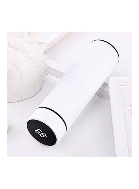 Coffee Mug With Touch Screen To Display Temperature White