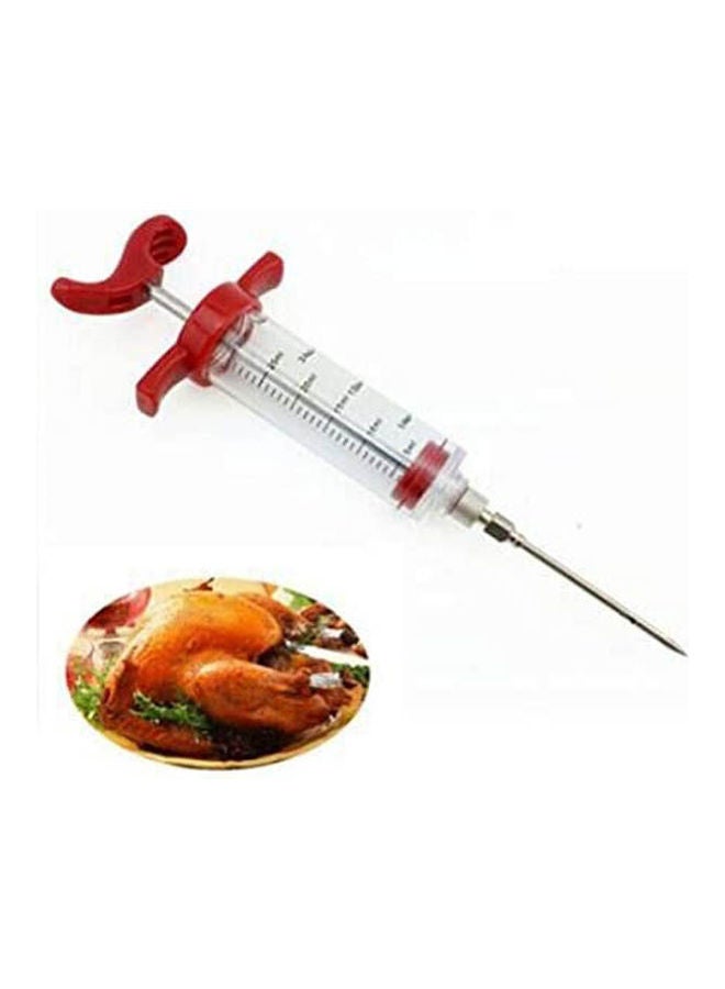 Generic - Cooking Syringe Meat Syringe  Seasoning Syringe Set Red - Image 1