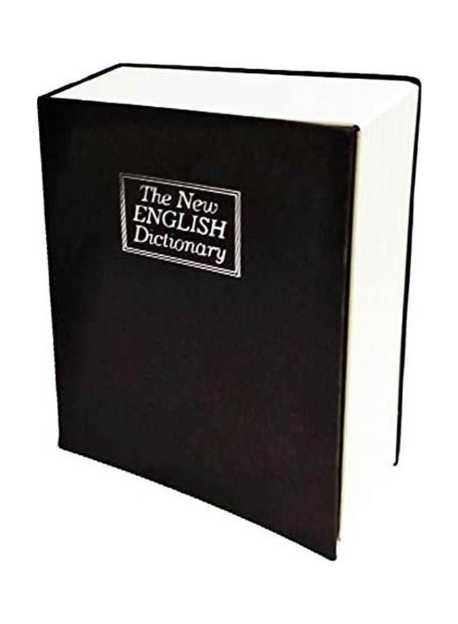 Book Diversion Book Safe With Key Lock Black - Image 1