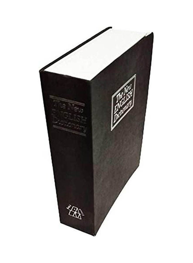 Book Diversion Book Safe With Key Lock Black - Image 3