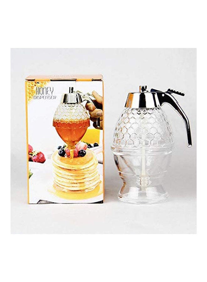 Generic Honey Dispenser  Acrylic Syrup Dispenser Container Squeeze Bottle Clear 