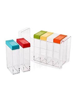 Kitchen Seasoning Spice Storage Box Jar Containers Multicolour