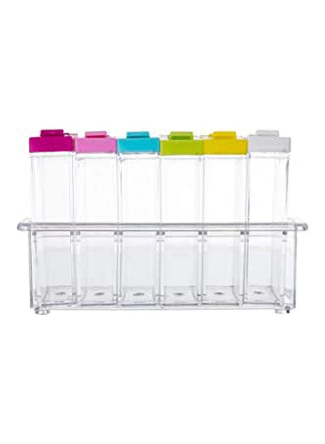 Set Of 6 Seasoning Kit Multicolour