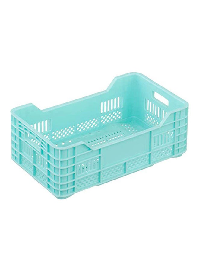 Generic - Mert Plast Plastic Storage Basket Set Multiculor 15 x 15 x 4.8cm - Image 1