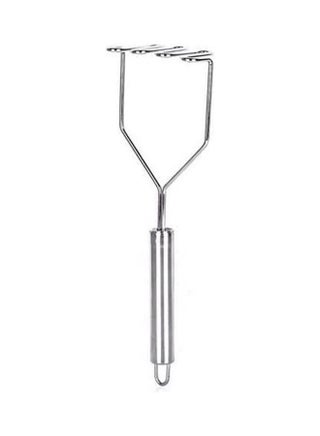 Stainless Steel Kitchen Gadget Wavy Potato Presser Silver - v1648976794/N53055634A_1