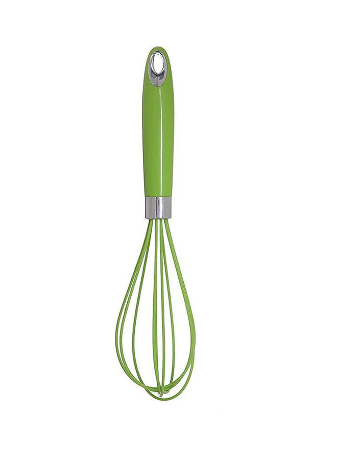 Generic Silicone Manual Egg Whisk Green 