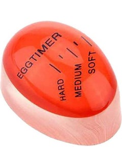 Color Changing Boiled Egg Timer Thermometer Red