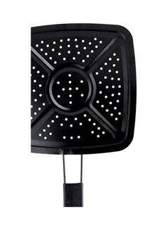 قاسم Square Burning Rice Preventer With Stainless Steel Handle Black  - Image 2
