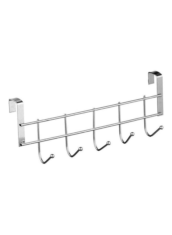 Agfa Stainless Steel Clothes Hanger Silver 24 x 6 x 2cm