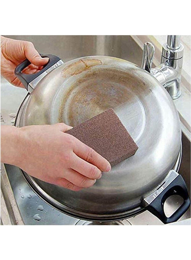 Generic - Carbon Sponge Magic Timer- 4 Pieces Brown - Image 1