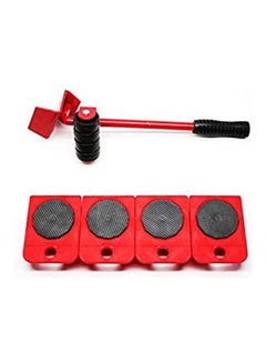 Furniture Lifting and Moving Tool  5 Pcs Red 32cm