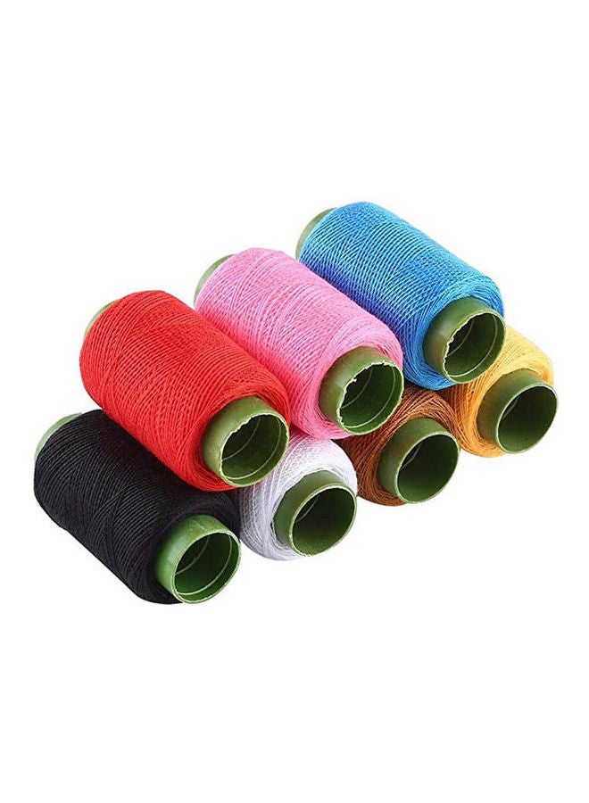 10Pcs/Box Large Sewing Box Threader Needle Tape Measure Scissor Thimble Kit Tool Multicolour