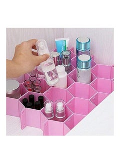 Drawer Divider And Organizer In Honeycomb Shape Multicolour 37x35x7cm