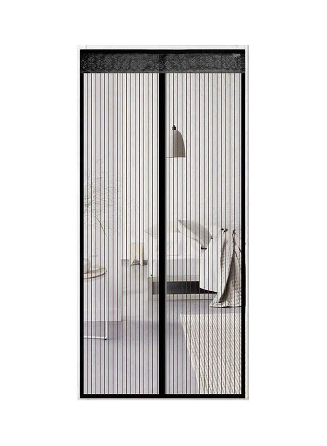 Generic - Polyester Solid Pattern - Anti Mosquito Curtain Black - Image 1
