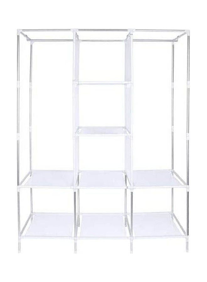 Portable Clothes Storage Gd-88130 Closet Brown 175x130x45cm - Image 2