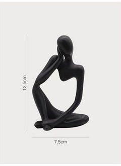 THE PACK Home Accessories Figurine Statue Ornament Home Decoration Black  - Image 2