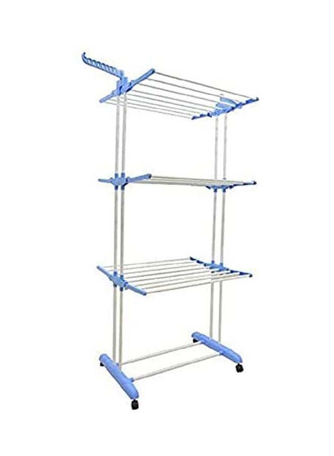 3 Layer Drying Rack Cloth Stand Silver-Blue - v1648979884/N53056579A_2