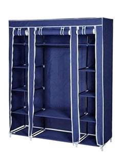 Safari Portable Closet Organizer With 3 Sections blue 170x150cm - v1648980259/N53057348A_1