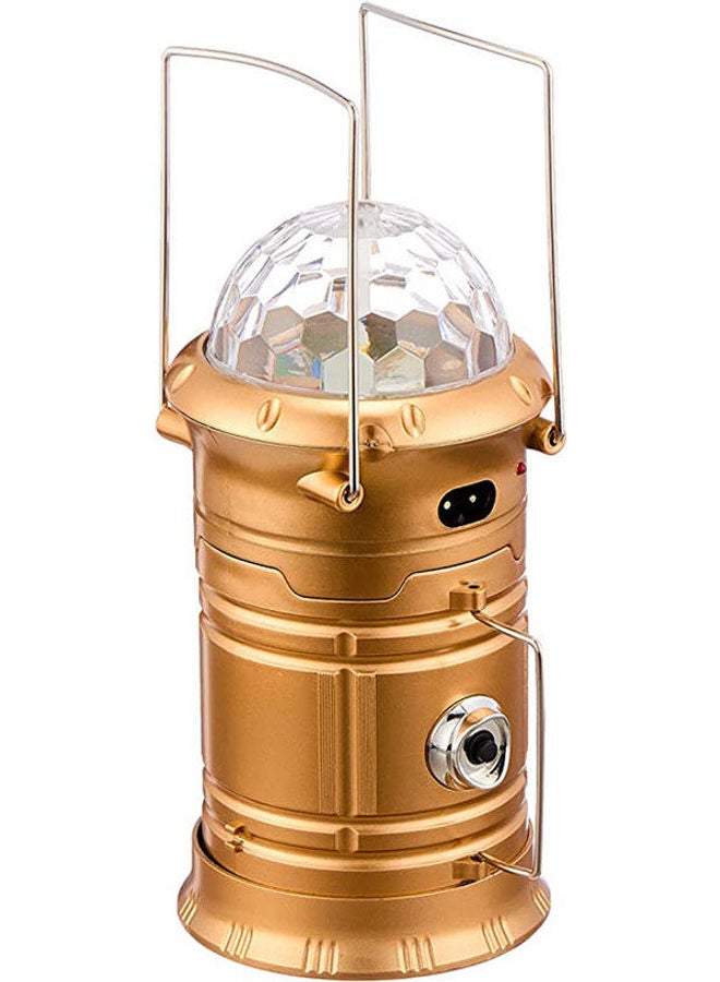 ماركة غير محددة Portable Emergency Camping Led Flashlight Gold ‎14.6 x 9.8 x 9.2cm  - Image 1