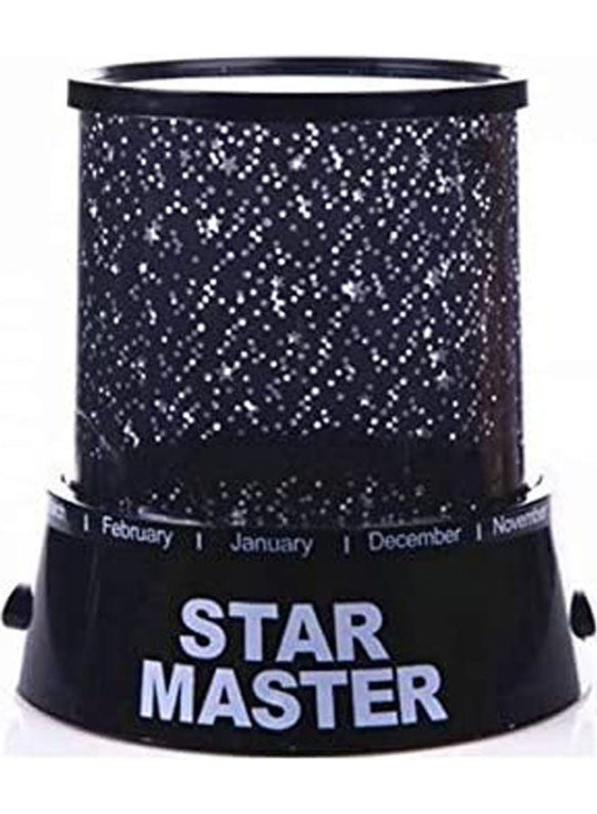 STAR MASTER Led Star Projector Night Light Lamp Master For Kids Bedroom Home Decoration BLack  - Image 1