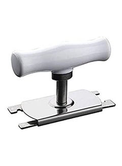Adjustable Professional Stainless Steel Screw Cap Bottle Opener, Jar Lid Wrench Remover Silver