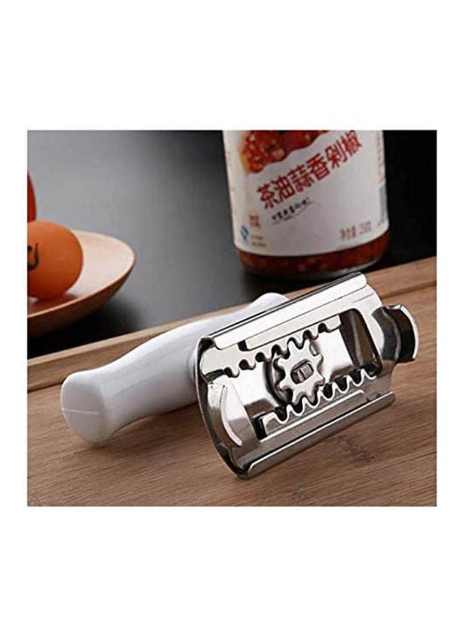 Generic - Adjustable Professional Stainless Steel Screw Cap Bottle Opener, Jar Lid Wrench Remover Silver - Image 1