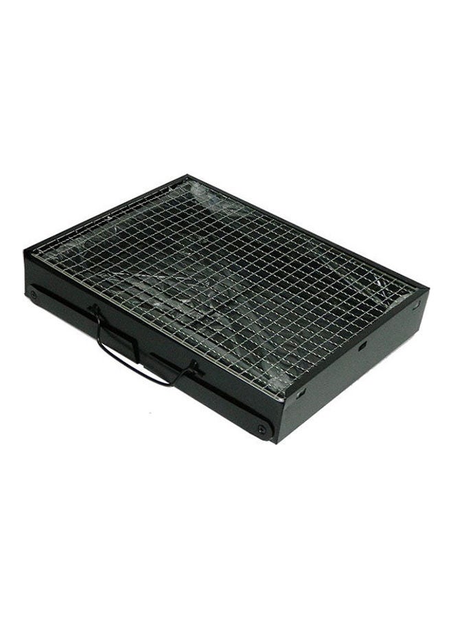Portable Charcoal Bbq Grill Black  - Image 2