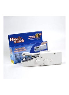 Mena Mini Cordless Handheld Electric Sewing Machine, Quick Handy Stitch For Fabric, Clothing, Kids Cloth Home Travel Use White  - Image 1