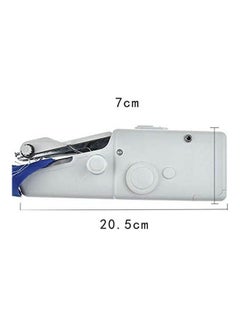 Mena Mini Cordless Handheld Electric Sewing Machine, Quick Handy Stitch For Fabric, Clothing, Kids Cloth Home Travel Use White  - Image 2