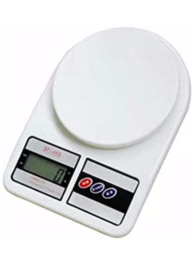 Kitchen Digital Scale 10 Kg White 10kg