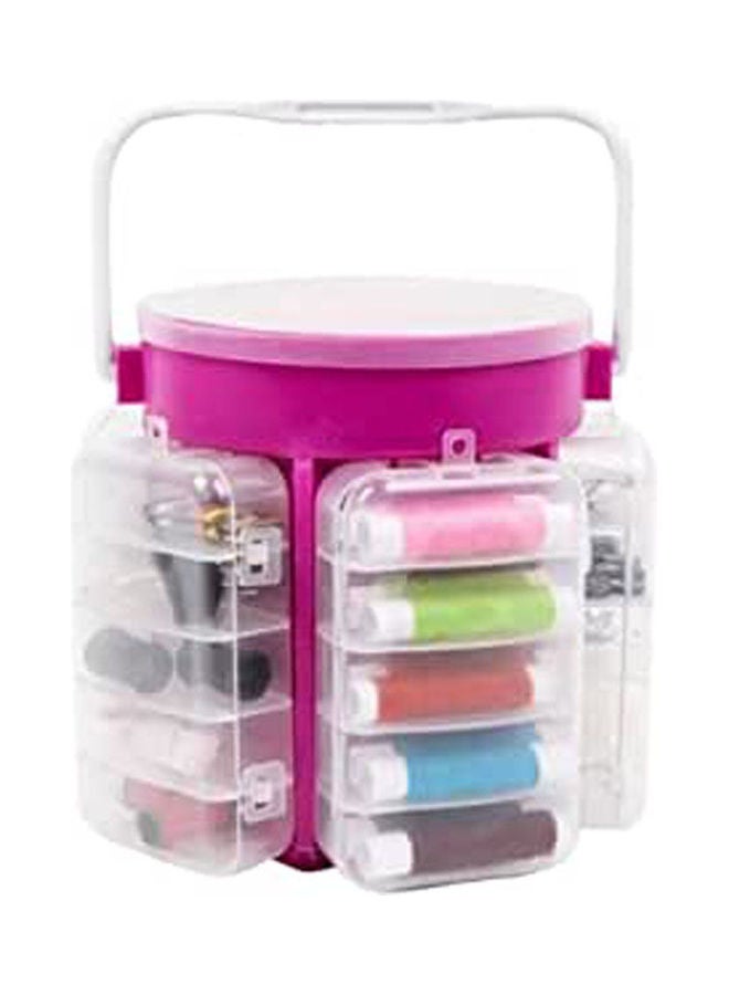 Plastic Sewing Organizer Kit,  - 210 Pieces Purple